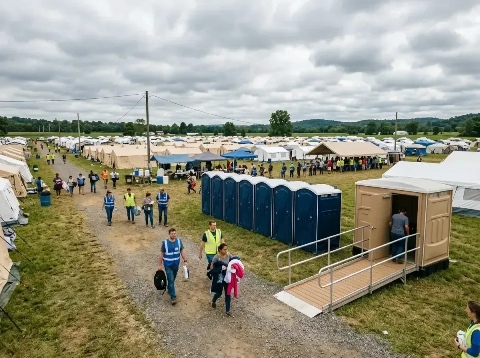 disaster-relief-camp-restrooms-010 — frequently asked questions, Dumpster & Portable Bathrooms Rental in Harvard, IL